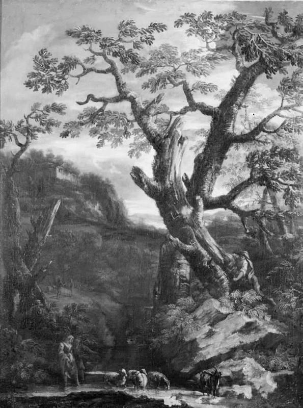 Paesaggio roccioso - Statens Museum for Kunst